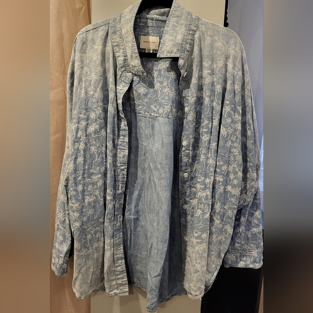 Womens Button Up Top
